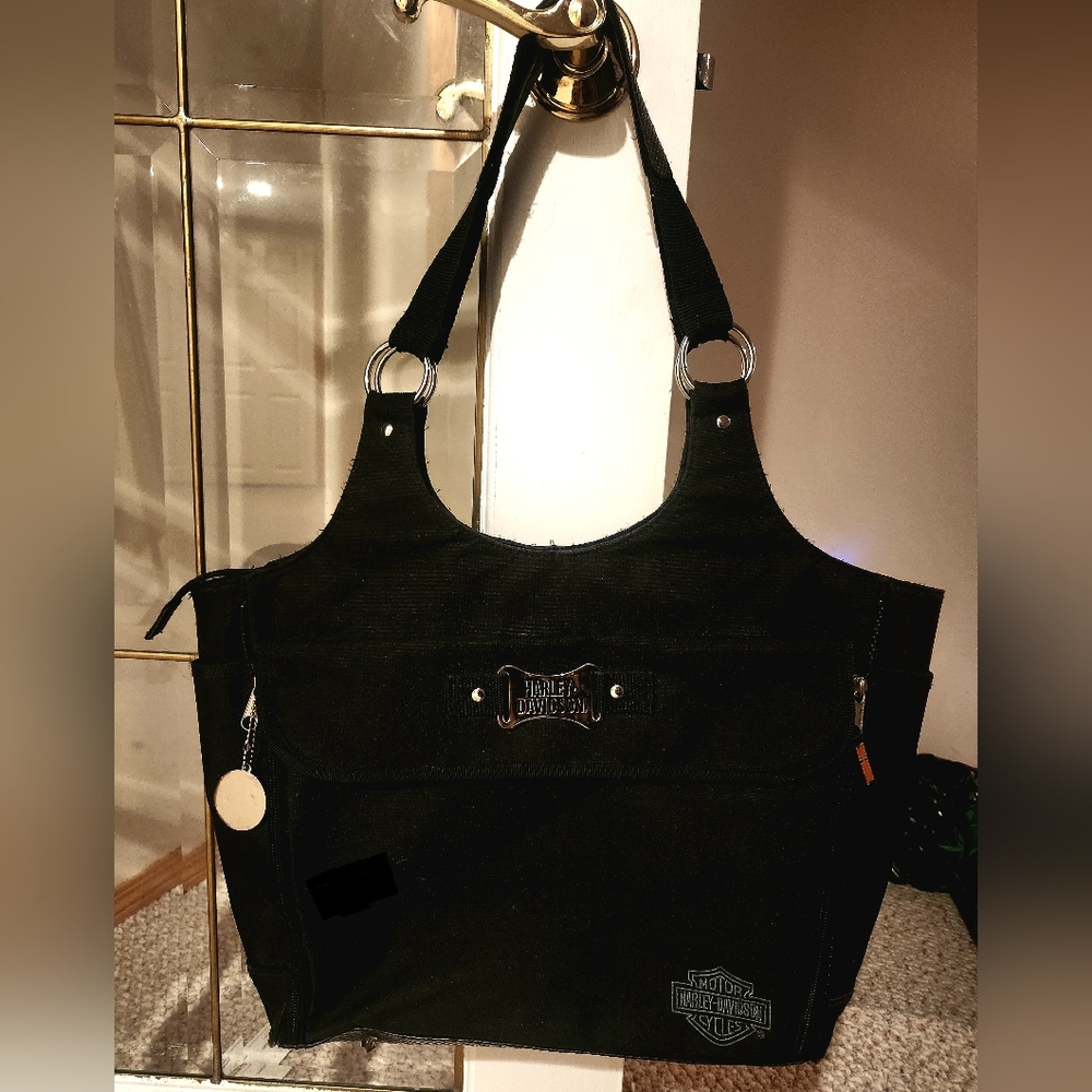 Harley-Davidson Black Tote Bag